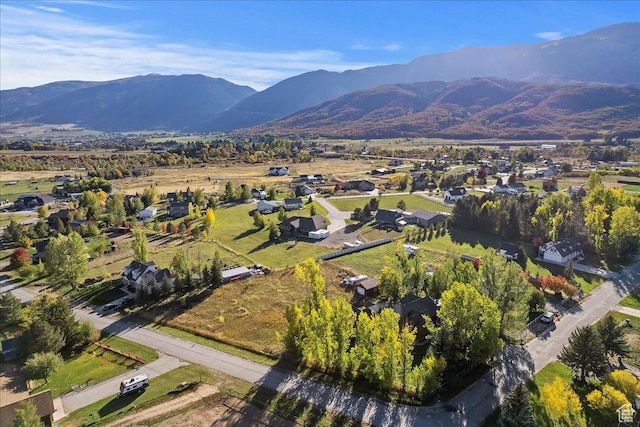 5375 N 3325 E, Eden, UT 84310 - aerial view of property's location featuring a mountainous background