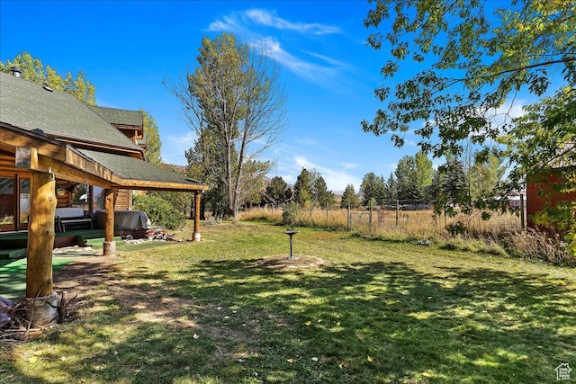 5375 N 3325 E, Eden, UT 84310 - view of yard