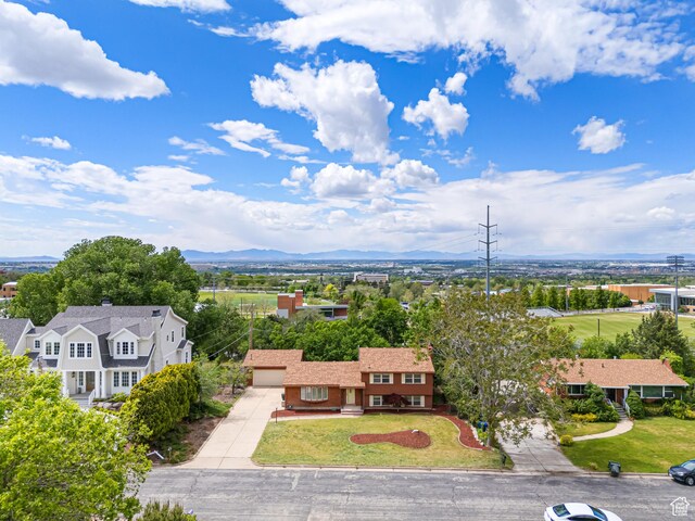 4115 Edgehill Dr, Ogden, UT 84403 - view of subject property with mountains