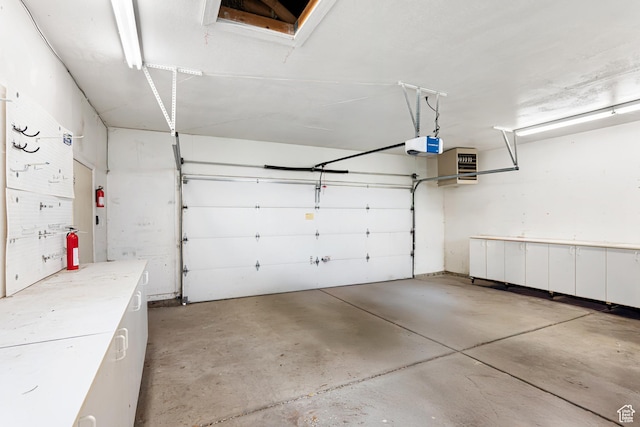 4115 Edgehill Dr, Ogden, UT 84403 - garage featuring a garage door opener