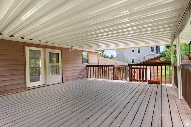 4115 Edgehill Dr, Ogden, UT 84403 - view of wooden deck