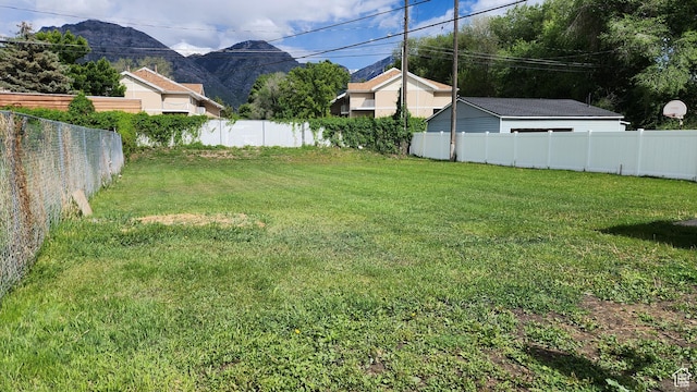 1260 N 800 W, Provo, UT 84604 - view of yard with a mountain view