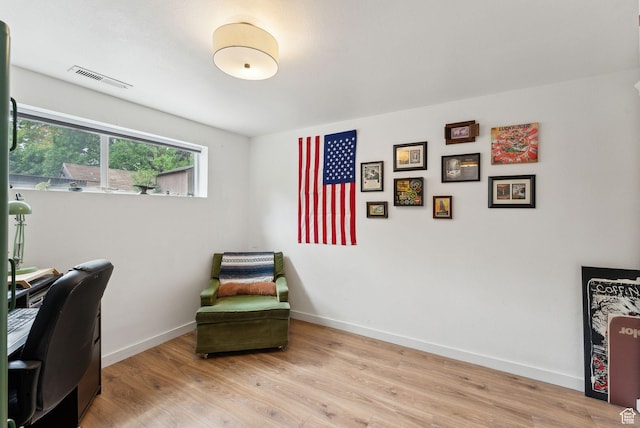 32 S Kingdon Ln E, North Salt Lake, UT 84054 - office area with wood finished floors and baseboards