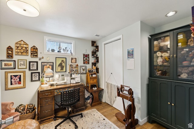 32 S Kingdon Ln E, North Salt Lake, UT 84054 - office area featuring light wood-type flooring