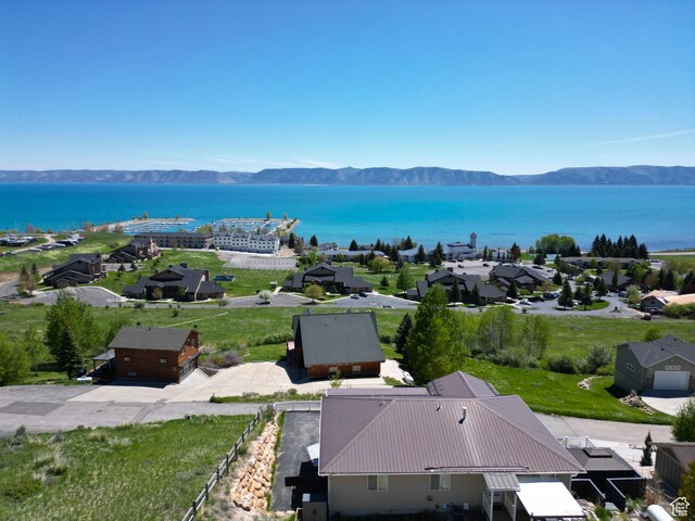918 N Newberg Dr N Unit 4, Garden City, UT 84028 - aerial view of a water and mountain view