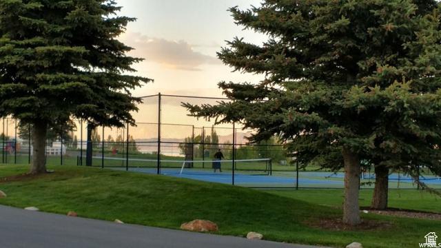 view of tennis court