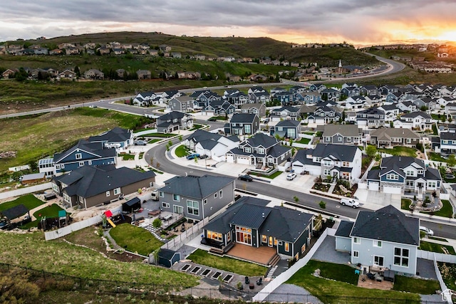 14943 S Auburn Sky Dr Unit 129, Draper, UT 84020 - aerial view at dusk of a residential view