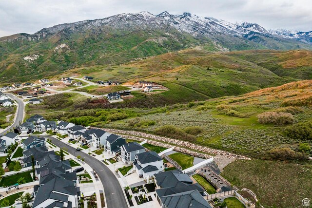 14943 S Auburn Sky Dr Unit 129, Draper, UT 84020 - aerial perspective of suburban area with a mountain backdrop