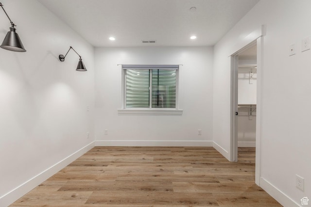 14943 S Auburn Sky Dr Unit 129, Draper, UT 84020 - unfurnished room with recessed lighting and light wood-style floors