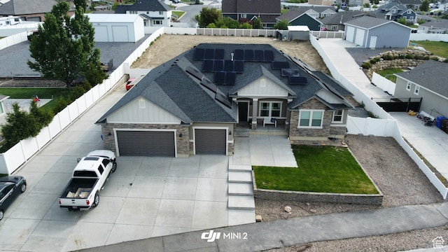 9362 N Sunnyvale Dr, Eagle Mountain, UT 84005 - aerial view of residential area