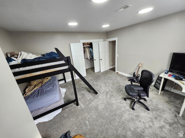 9362 N Sunnyvale Dr, Eagle Mountain, UT 84005 - bedroom featuring carpet, recessed lighting, and baseboards
