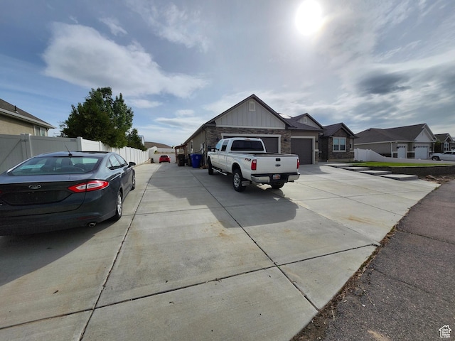 9362 N Sunnyvale Dr, Eagle Mountain, UT 84005 - view of concrete road with a residential view