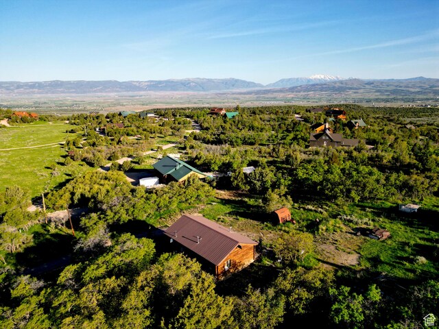 11775 E 14270 N, Mount Pleasant, UT 84647 - aerial view of mountains
