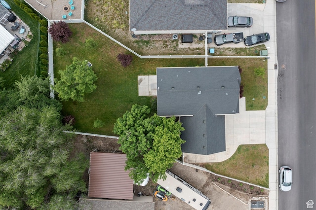 drone / aerial view