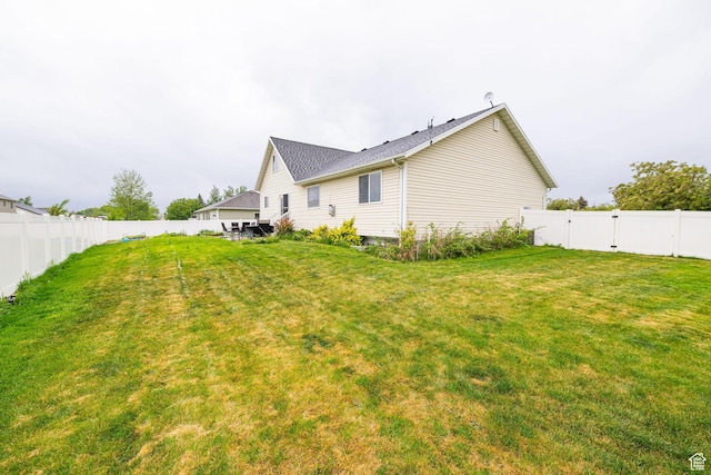 view of back of property