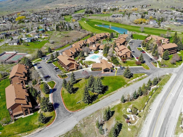 3615 N Wolf Lodge Dr Unit 1109, Eden, UT 84310 - aerial view of property and surrounding area featuring nearby suburban area and a nearby body of water