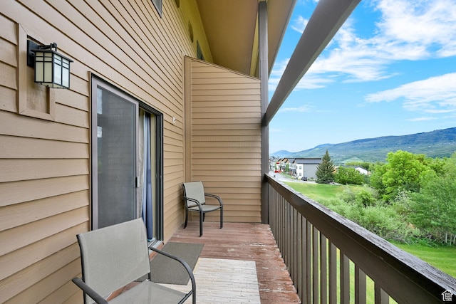 3615 N Wolf Lodge Dr Unit 1109, Eden, UT 84310 - balcony with a mountain view