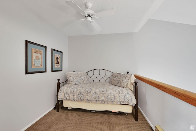 3615 N Wolf Lodge Dr Unit 1109, Eden, UT 84310 - carpeted bedroom with baseboards and ceiling fan
