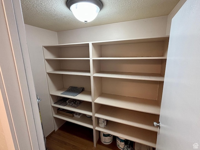 view of storage area