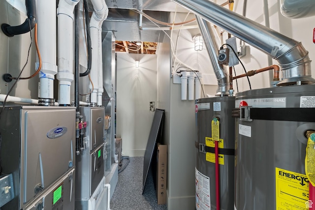 1769 View Ct, Fruit Heights, UT 84037 - utilities with secured water heater and gas water heater