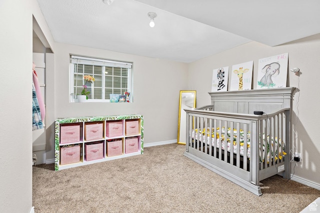 2119 W 12190 S, Riverton, UT 84065 - carpeted bedroom featuring baseboards and a nursery area