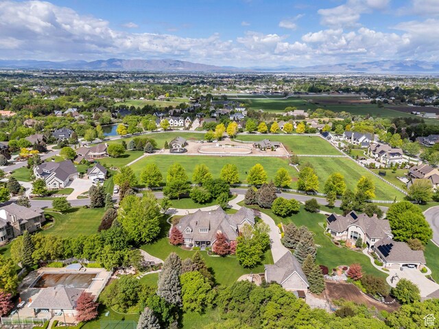 575 S 1560 E, Mapleton, UT 84664 - aerial view of residential area with a mountainous background