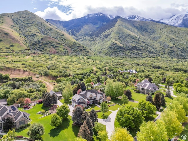 575 S 1560 E, Mapleton, UT 84664 - aerial view of residential area with mountains
