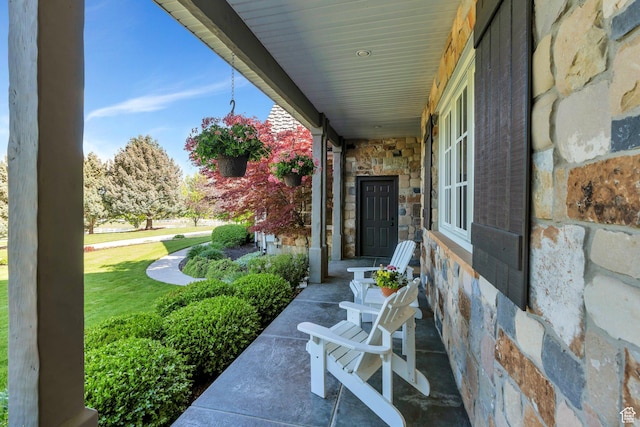 575 S 1560 E, Mapleton, UT 84664 - view of patio featuring covered porch