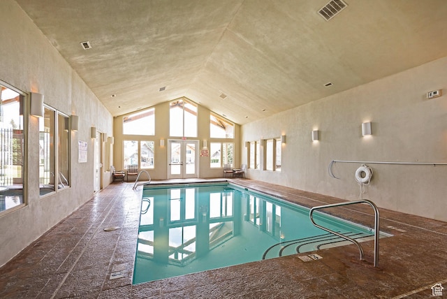 view of indoor pool
