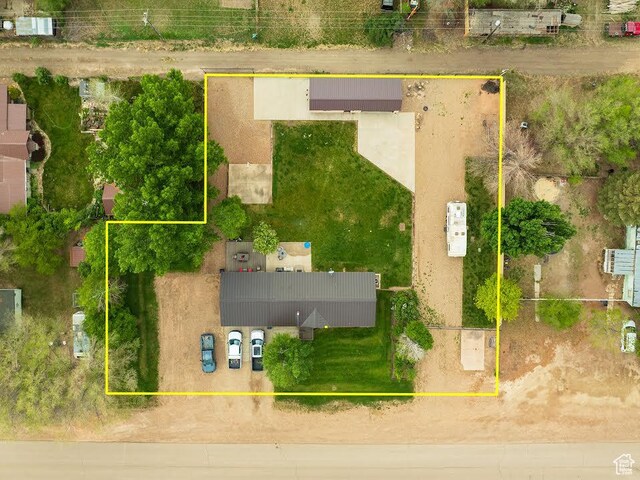 250 W 100 S, Duchesne, UT 84021 - bird's eye view