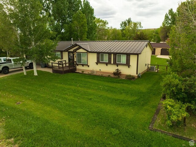 250 W 100 S, Duchesne, UT 84021 - view of front of property with a standing seam roof and metal roof