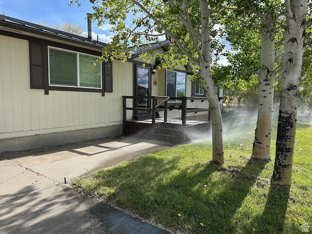 250 W 100 S, Duchesne, UT 84021 - view of side of home featuring a yard