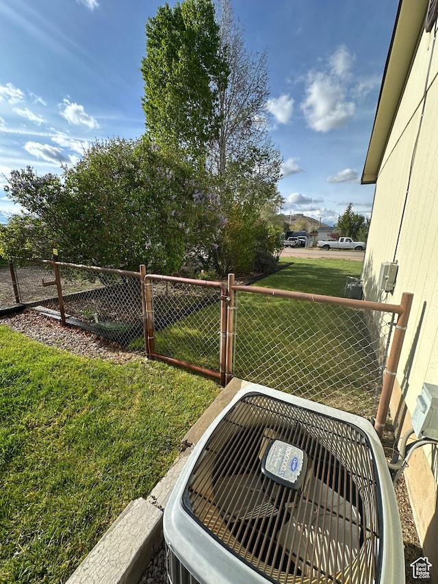 250 W 100 S, Duchesne, UT 84021 - exterior view of fence and central air condition unit