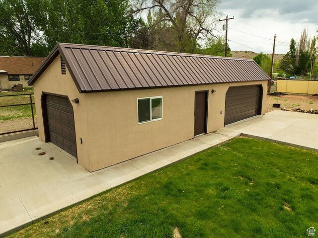 250 W 100 S, Duchesne, UT 84021 - view of detached garage