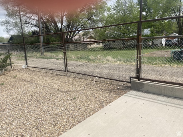 250 W 100 S, Duchesne, UT 84021 - view of yard featuring a gate and fence