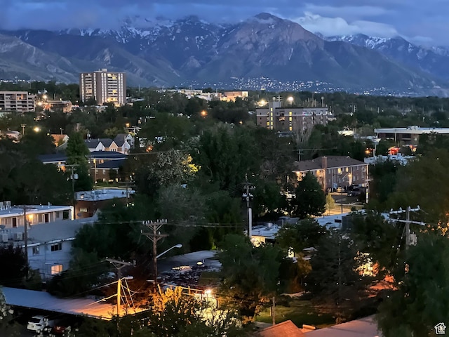 view of mountain backdrop