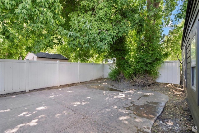 328 E Hampton Ave S, Salt Lake City, UT 84111 - fenced backyard with a patio