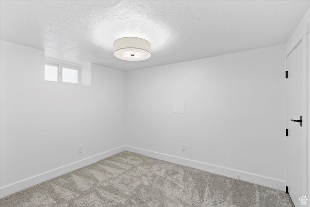 328 E Hampton Ave S, Salt Lake City, UT 84111 - carpeted empty room with baseboards and a textured ceiling