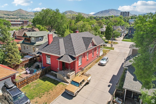 538 S 800 E, Salt Lake City, UT 84102 - aerial view of residential area with mountains