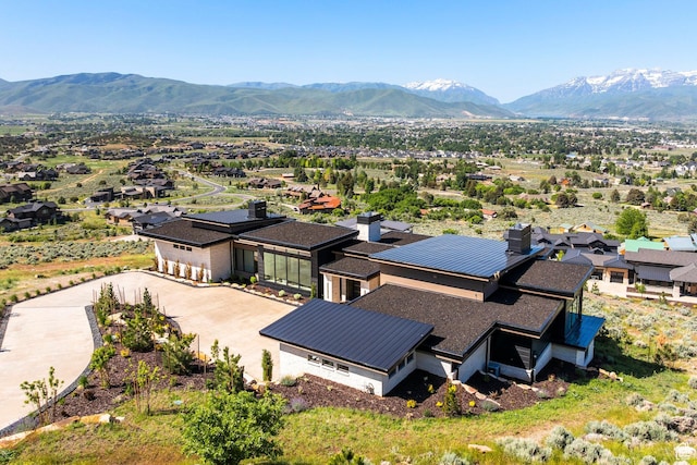 1964 E Upper Lookout Knoll Cir Unit 371, Heber City, UT 84032 - aerial perspective of suburban area featuring mountains