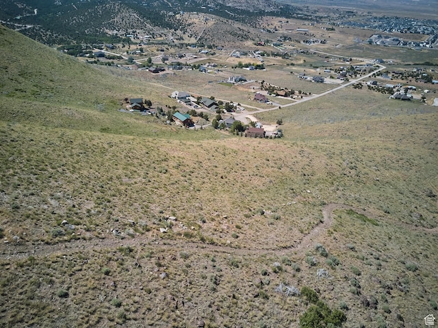 15059 S Rose Creek Ln, Herriman, UT 84096 - aerial view of property and surrounding area with rural landscape