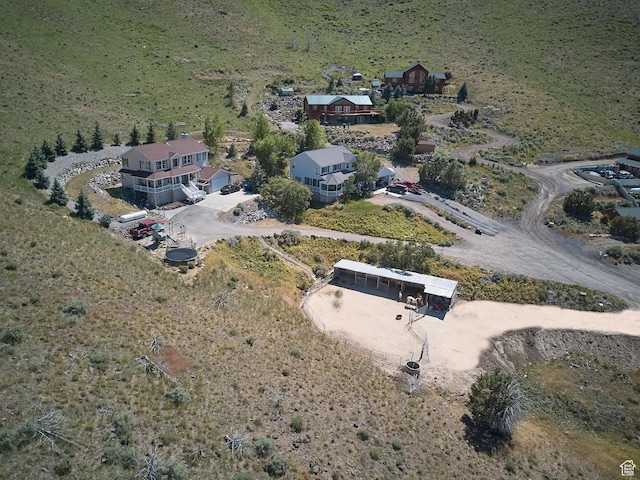 15059 S Rose Creek Ln, Herriman, UT 84096 - aerial overview of property's location with rural landscape