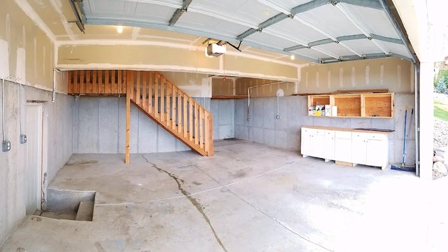 15059 S Rose Creek Ln, Herriman, UT 84096 - garage featuring a garage door opener
