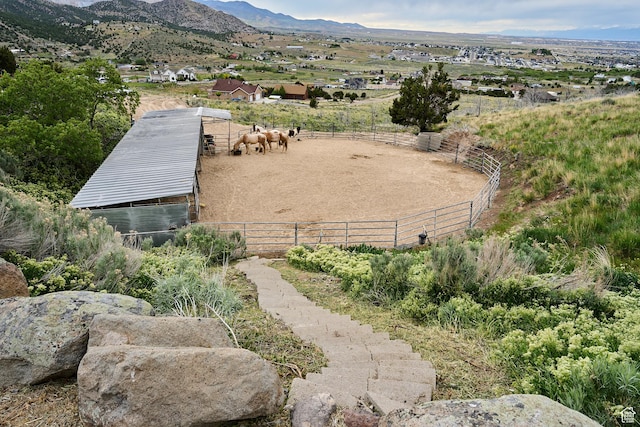 15059 S Rose Creek Ln, Herriman, UT 84096 - mountain view featuring rural landscape