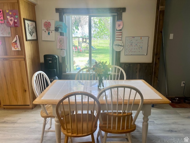 465 E Kings Ln, Green River, UT 84525 - dining area with light wood finished floors and healthy amount of natural light