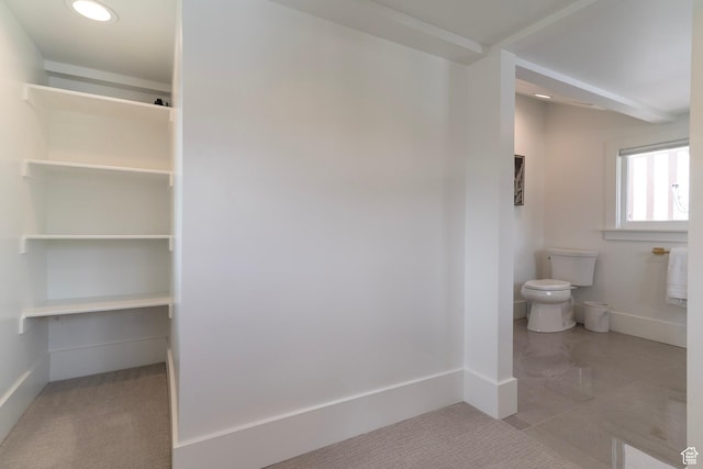 158 N State St, Salt Lake City, UT 84103 - bathroom featuring toilet and baseboards