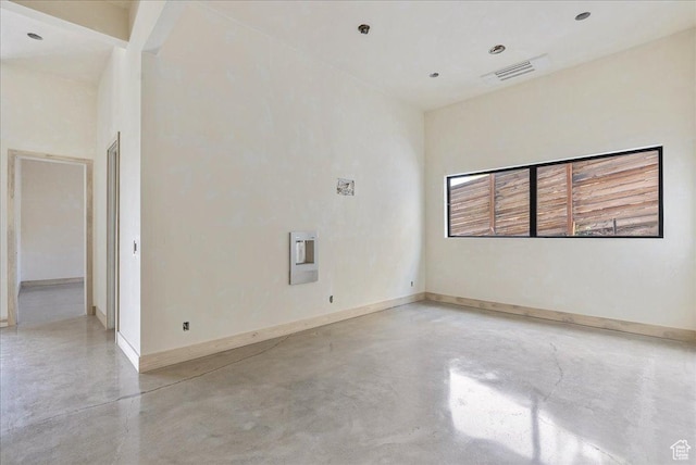 6078 S Heughs Canyon Way, Holladay, UT 84121 - unfurnished room featuring finished concrete flooring and baseboards