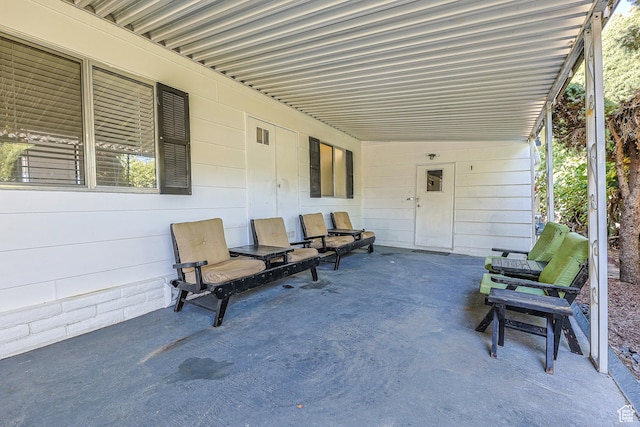 view of patio / terrace