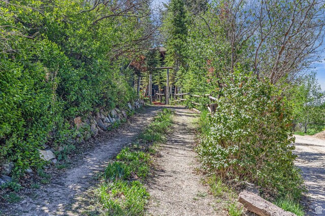 1456 E Weber Wild Rd, Oakley, UT 84055 - view of dirt / gravel road