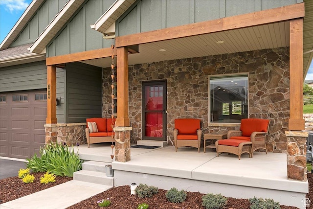 4026 E 4325 N, Eden, UT 84310 - view of patio / terrace featuring covered porch